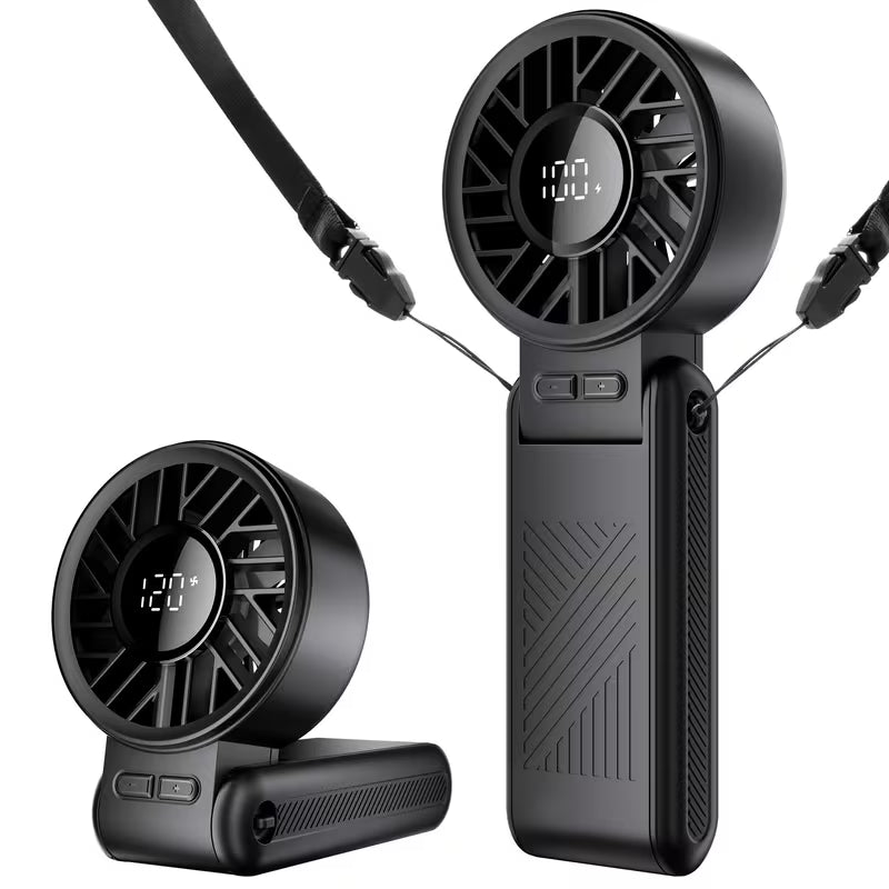 Ventilador Turbo Portátil 3 en 1 - color negro